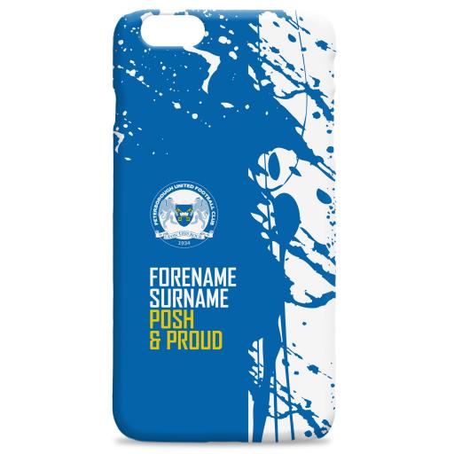 Peterborough United FC Proud Hard Back Phone Case