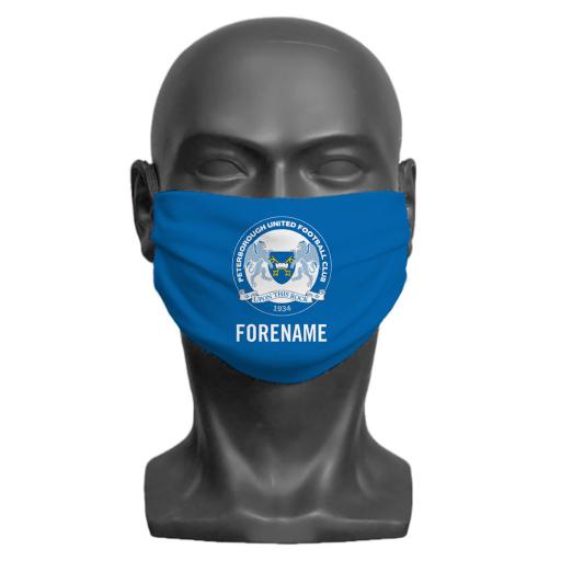 Peterborough United FC Crest Adult Face Mask (Medium)