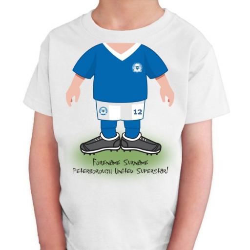 Peterborough United FC Kids Use Your Head T-Shirt